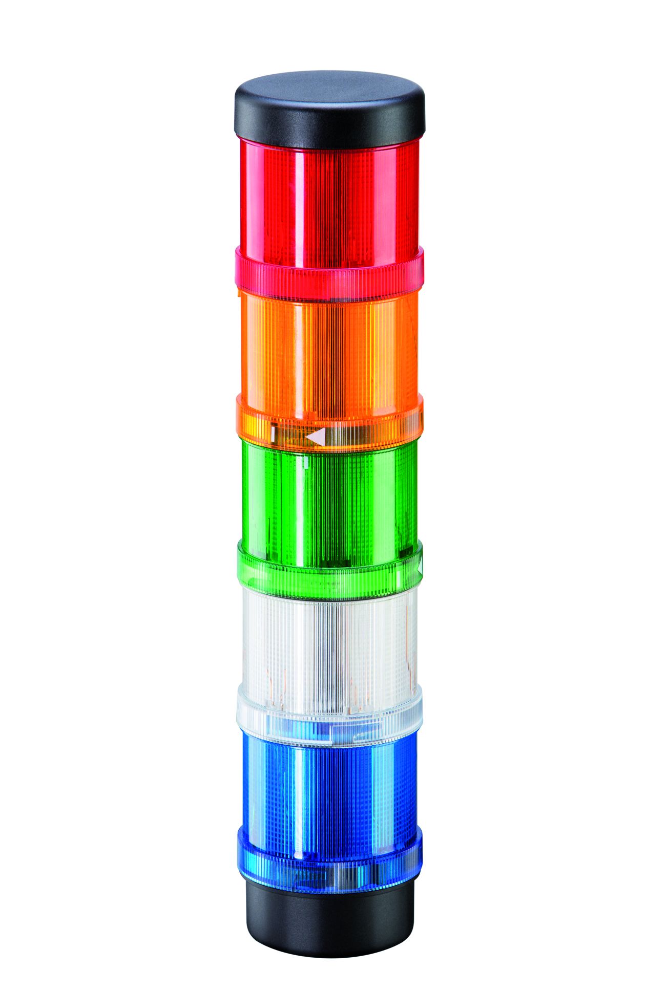 Modulare Signalsäulen in 70mm Durchmesseraus allen Positionen erkennbar