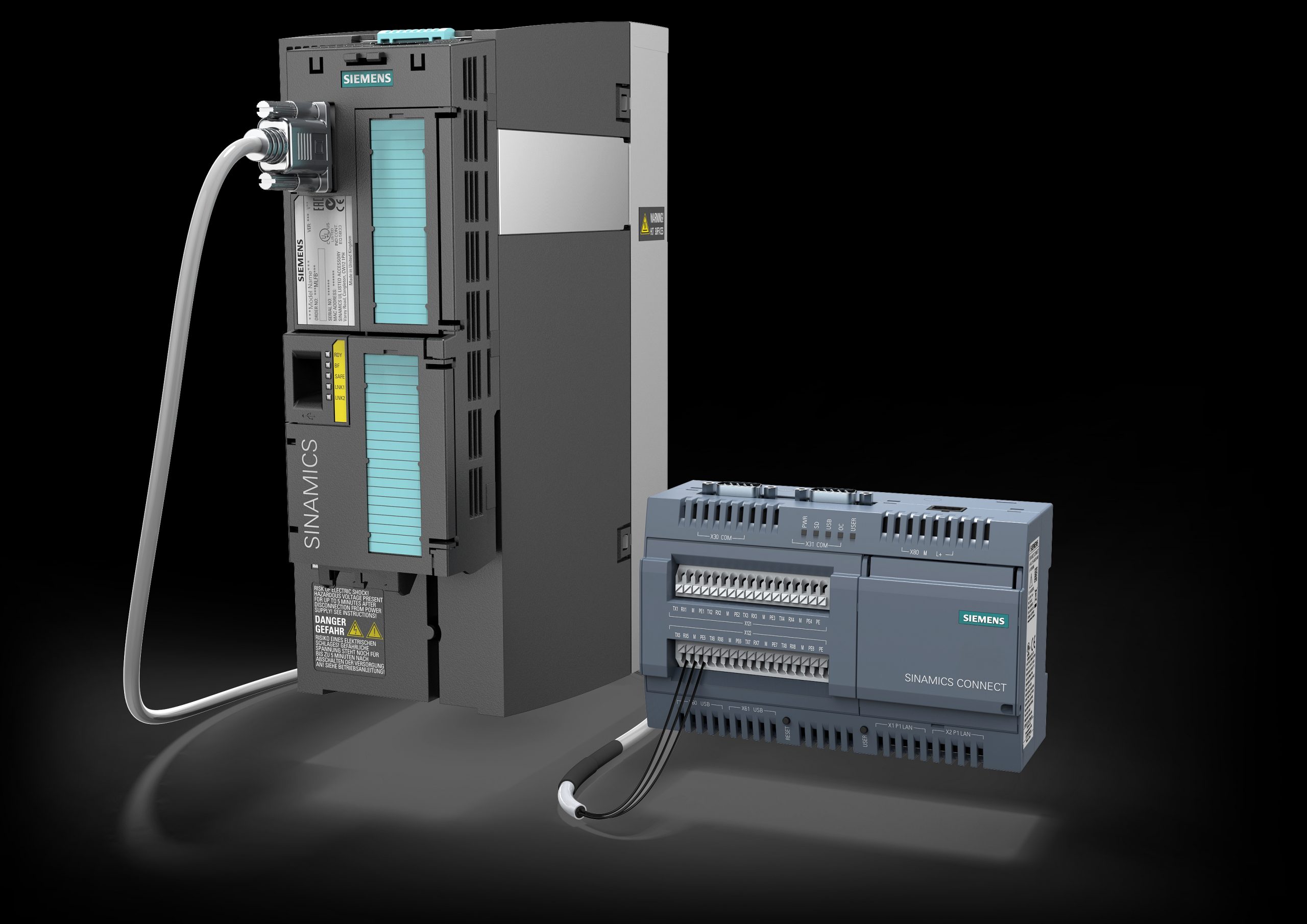 Gateway für einfaches Anbinden von Niederspannungsumrichtern 7 Gateway für einfaches Anbinden von Niederspannungsumrichtern