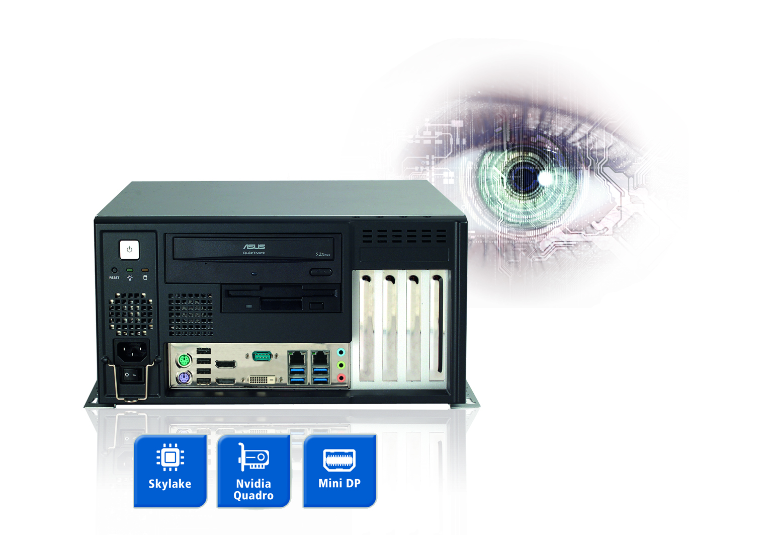 Leistungsstarker Vision-PC