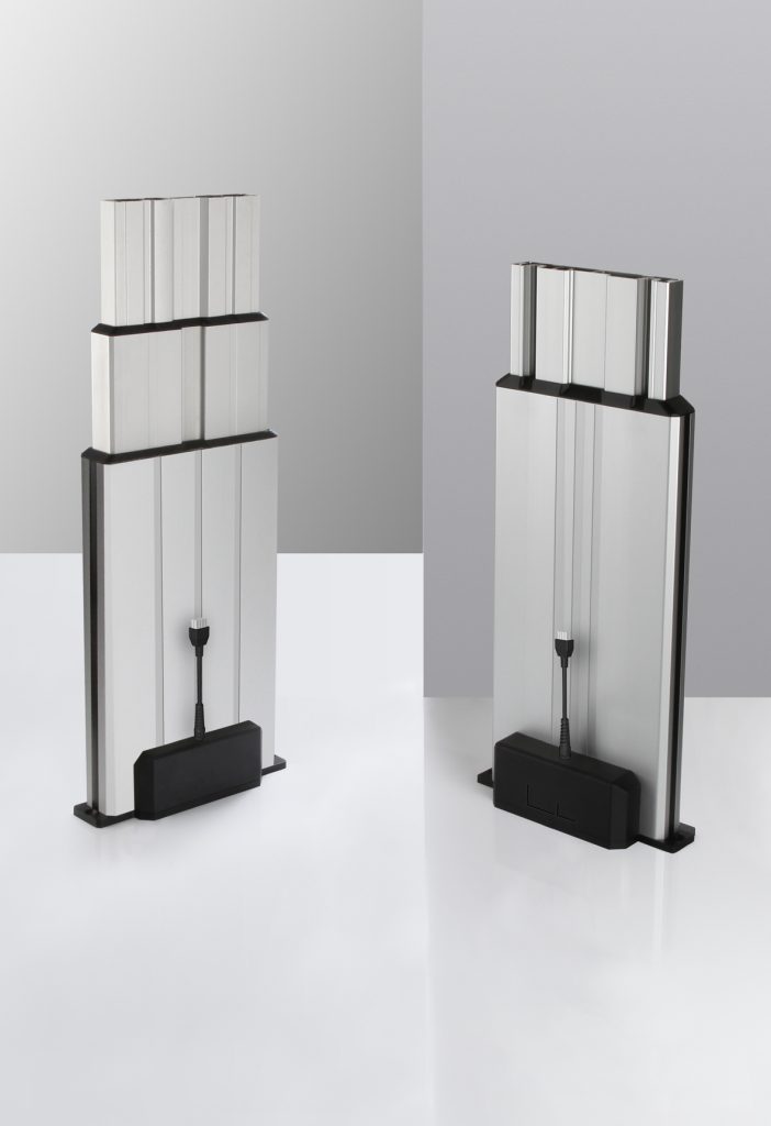 Neue Hubsäule für den Reinraumbereich 3 Teleskop Multilift II