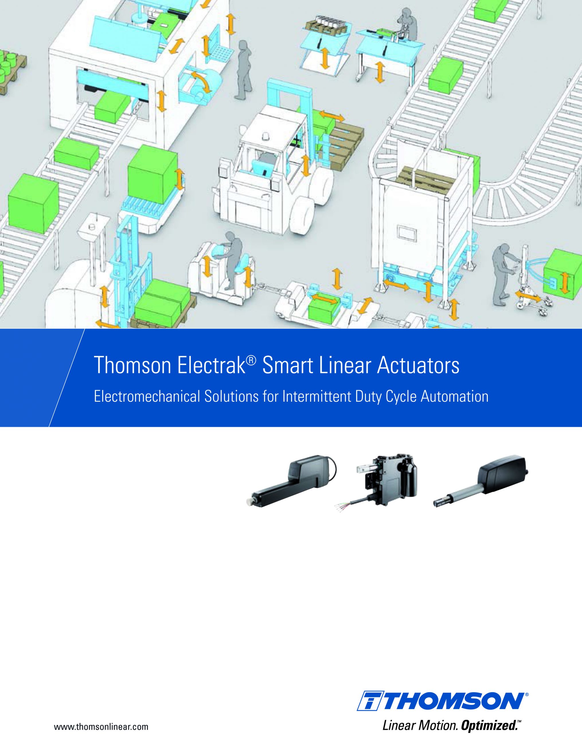 Broschüre und Webseite beleuchten smarten Aktorik