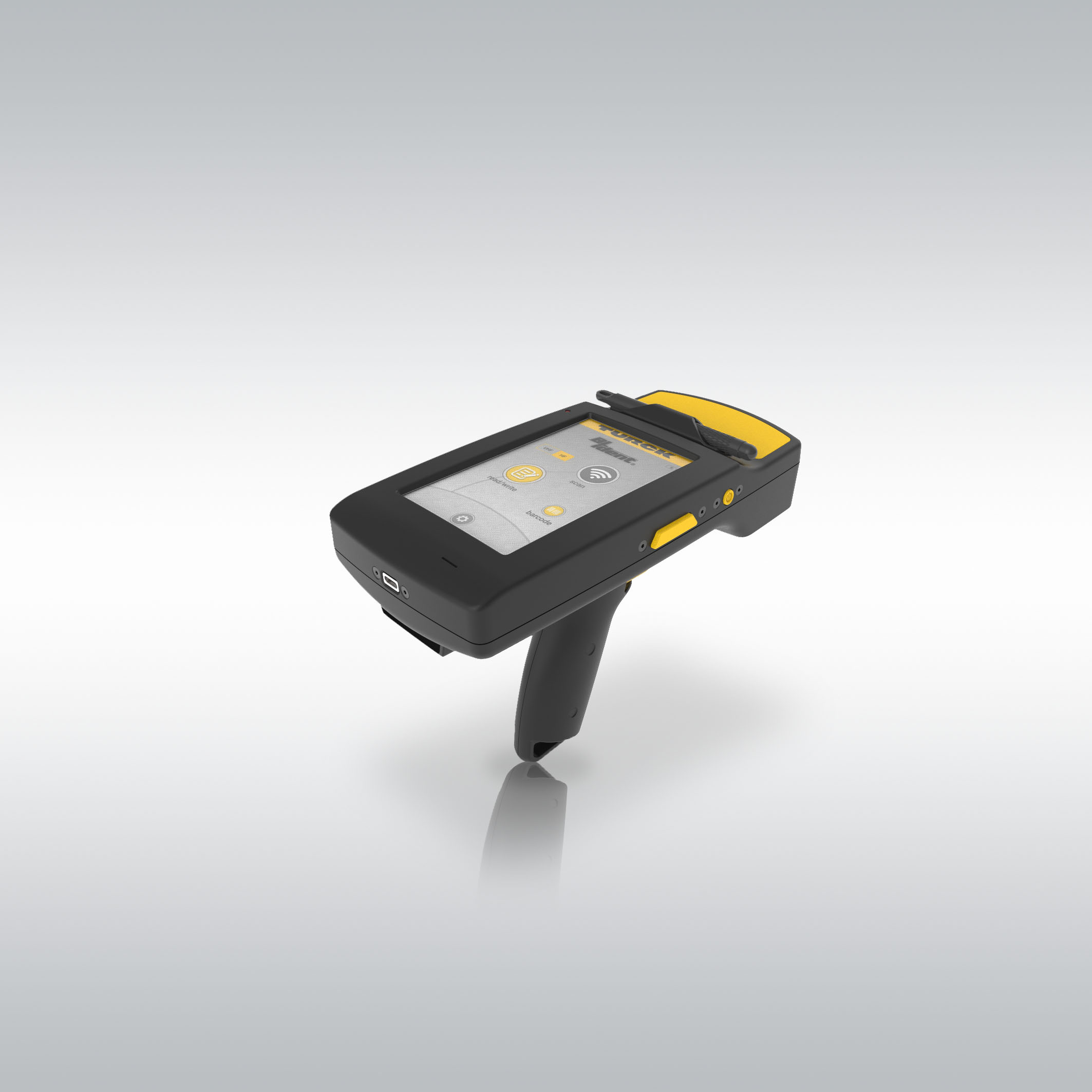 IP67-Multi-Reader für HF/UHF-RFID, Bar- und 2D-Codes