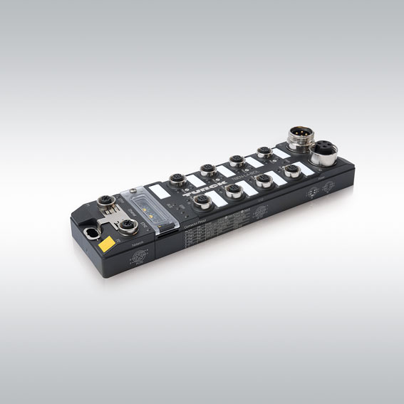 Ethernet-Block-I/O-Modul mit acht Mastern