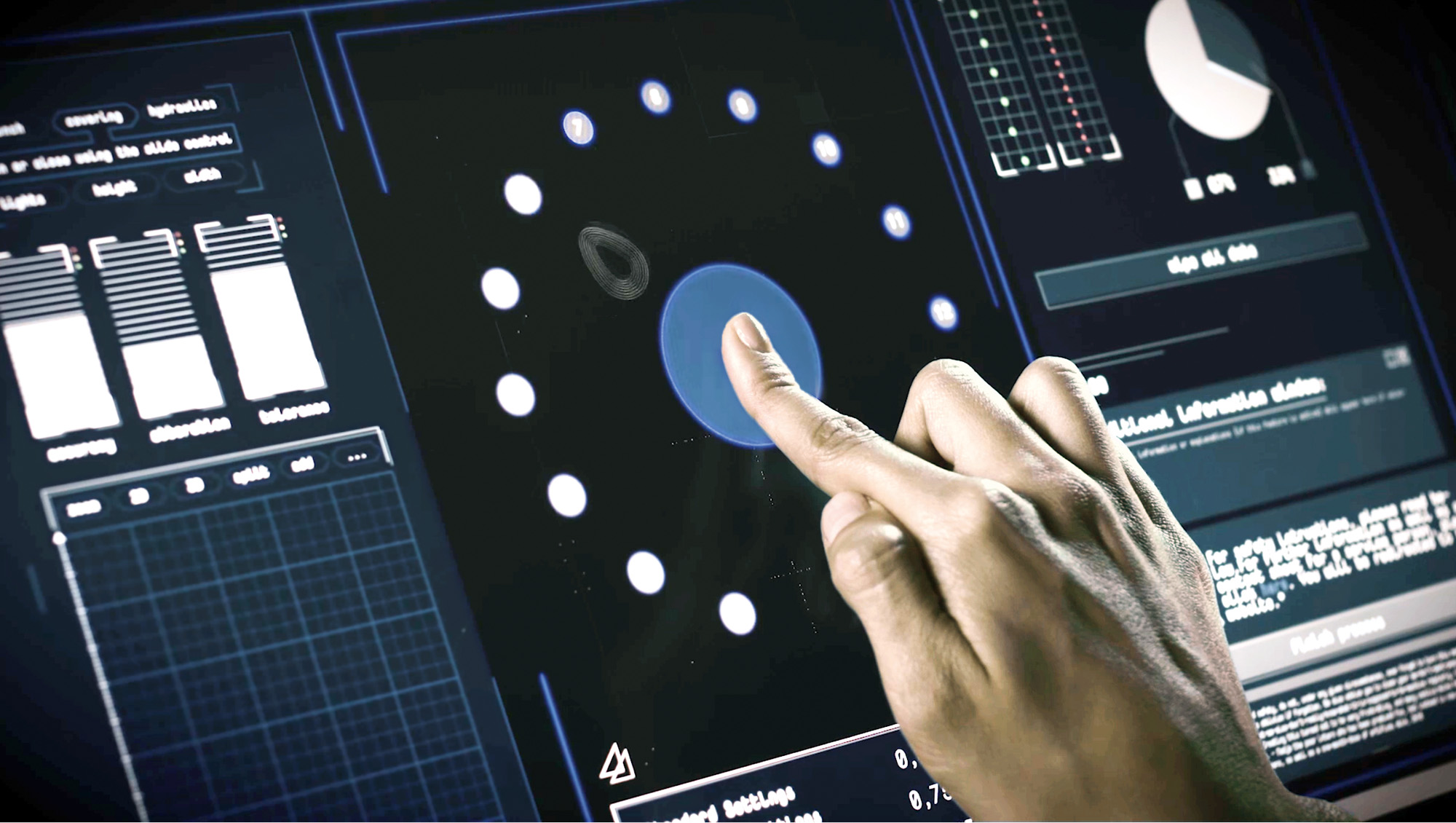 Industrie-Touchscreens mit zusätzlicher Krafterkennung