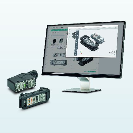 Verbinder online konfigurieren 2 Uebersichtsseite UK Reihenklemmen 1