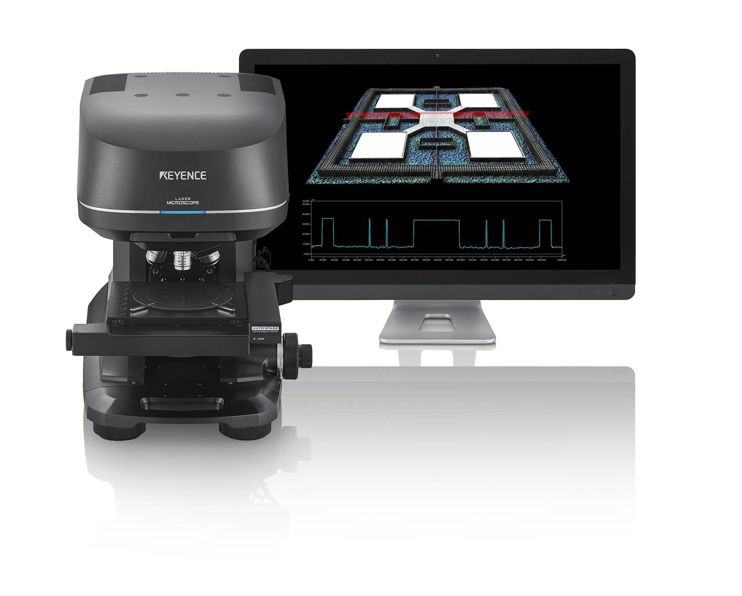 Konfokales 3D-Laserscanning-Mikroskop