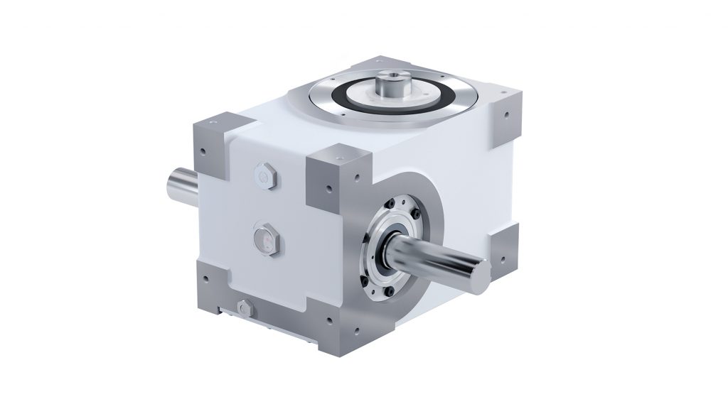 Globoidantriebe zum Einsatz in Rundschalttischen, Achsen und Dreheinheiten 1 WEISS GS rgb 300dpi