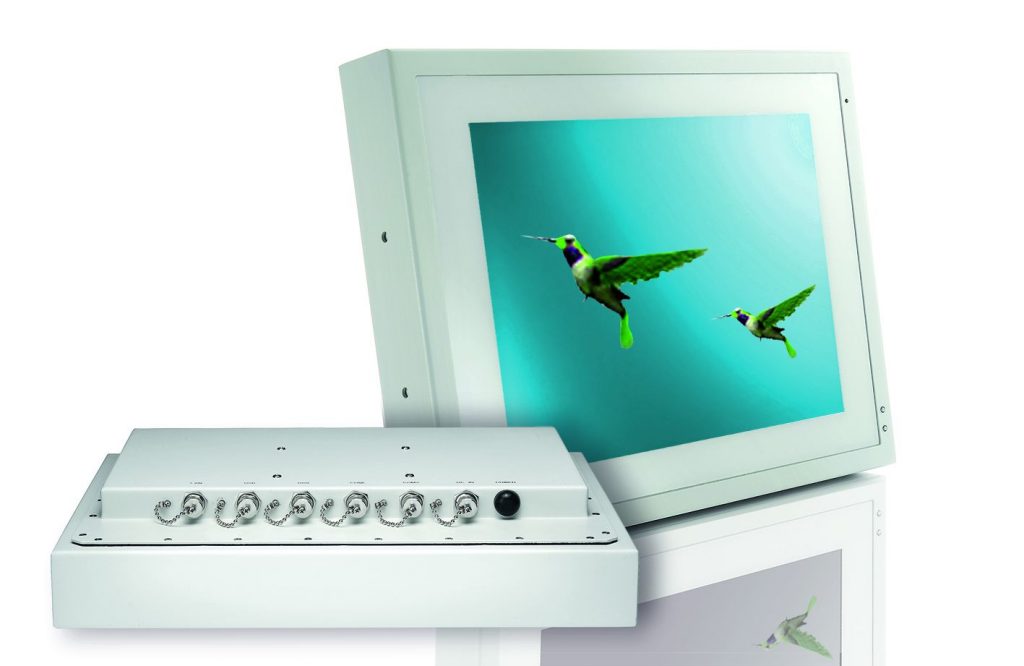 Wasserdichter Panel-PC mit leuchtstarkem Display 2 WTP 8B66 15O mont frei