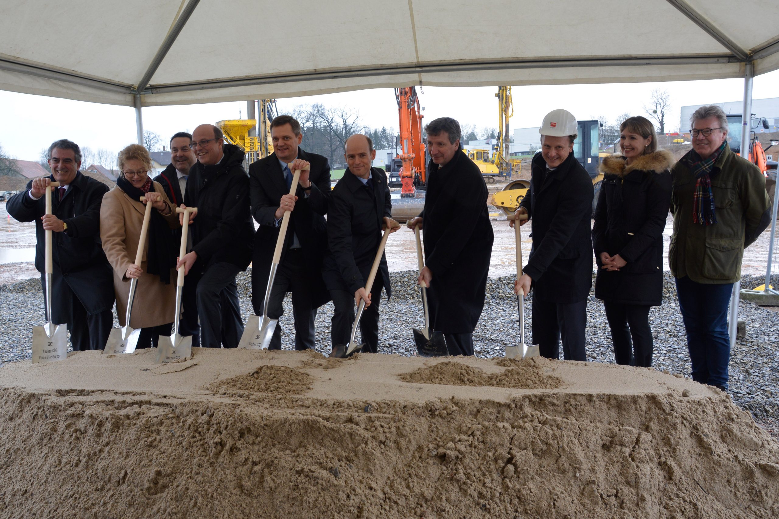 Weidmüller: Spatenstich für neues Customer & Technology Center