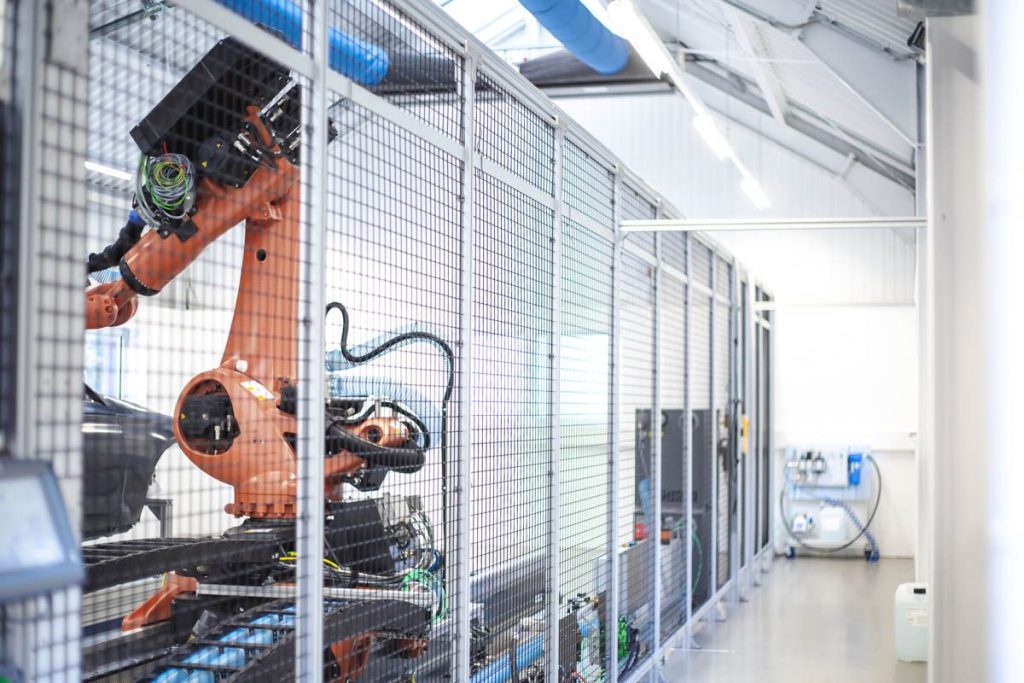 Flexible Schutzzaun-Lösungen nach Maschinenrichtlinie 1 Zaun