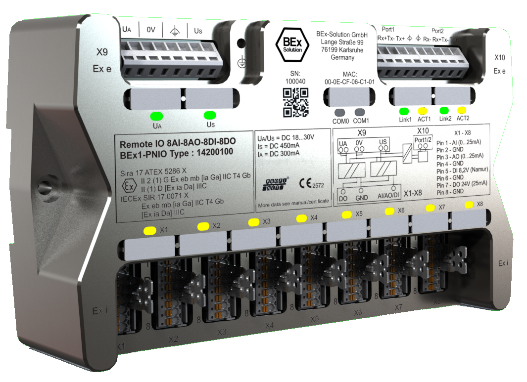 Weniger Verkabelung durch kompakte Remote-I/Os