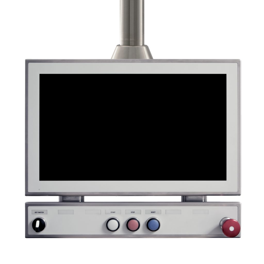 Industrie-PCs als Enabler von Industrie 4.0 4 Die Panel-PCs zur Tragarmmontage von ASEM eignen in Schutzklassen bis IP69K auch für die Lebensmittelindustrie.