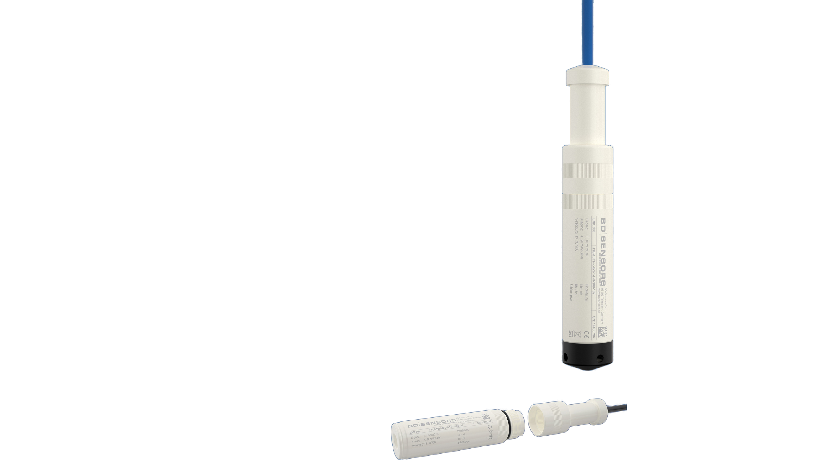 Trennbare Füllstandssonden mit Schutz gegen Überspannung 2 Trennbare Füllstandssonden mit Schutz gegen Überspannung