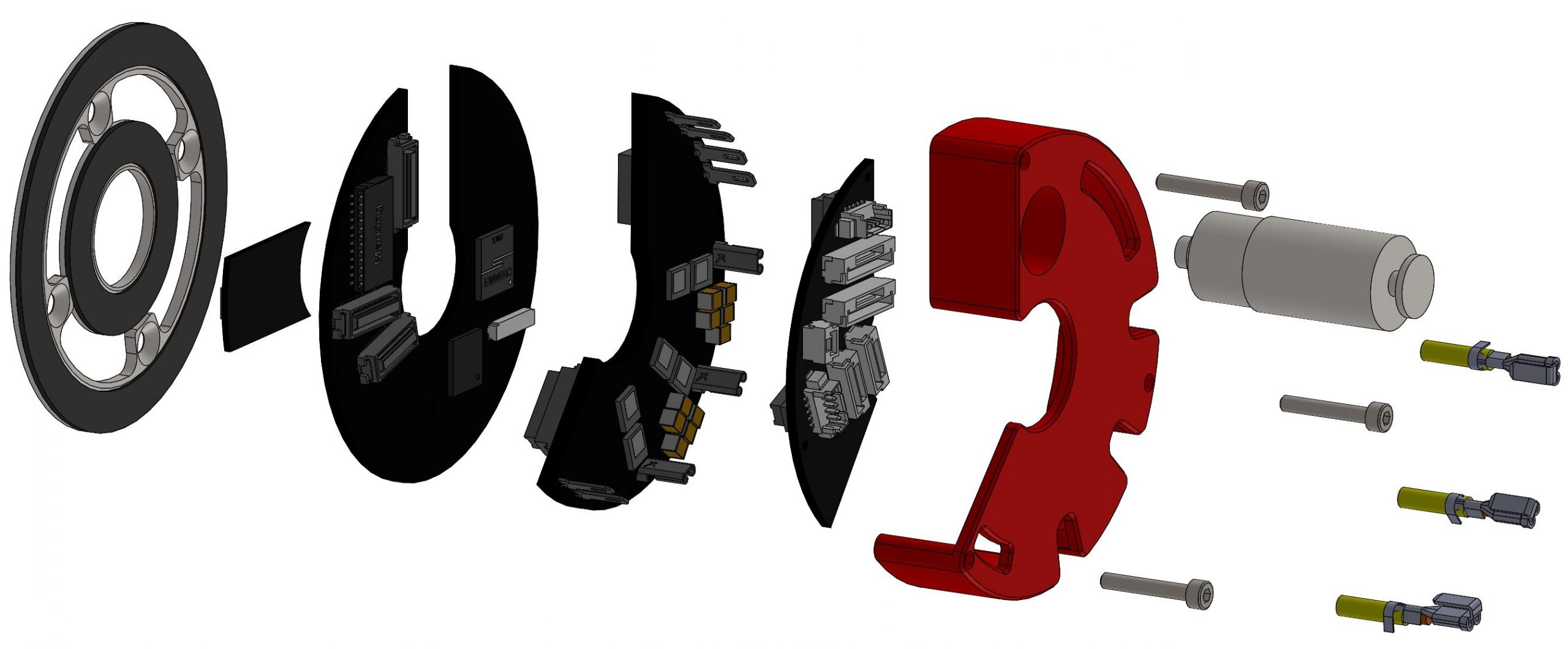 Kreisrunde Hohlwellen-Servoantriebe