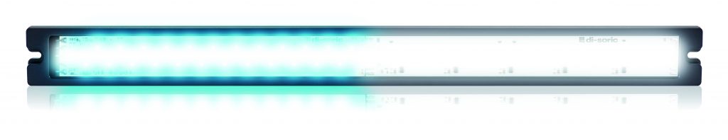 Maschinen- und Signalbeleuchtungen mit vorinstallierten Farbsets 1 di-soric Maschinenbeleuchtung MB-RGBW: leuchtstarke Maschinenbeleuchtung mit
leistungsfähigem RGB-Signallichtelement; mit IO-Link-Funktion frei parametrierbar.