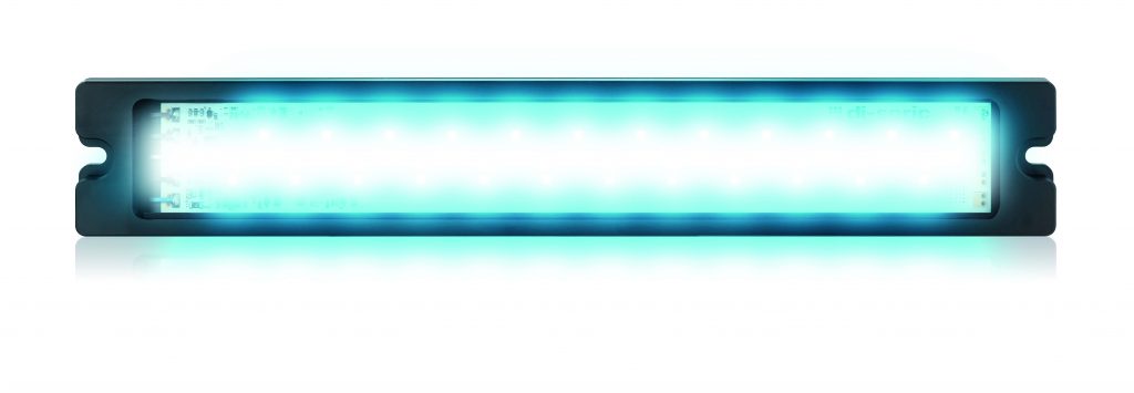 Maschinen- und Signalbeleuchtungen mit vorinstallierten Farbsets 2 di-soric Signalbeleuchtung SB-RGB: vollflächige RGB-Beleuchtung in höchster Farbbrillanz
macht Maschinenstatus weithin sichtbar; mit IO-Link frei parametrierbare Funktionen.