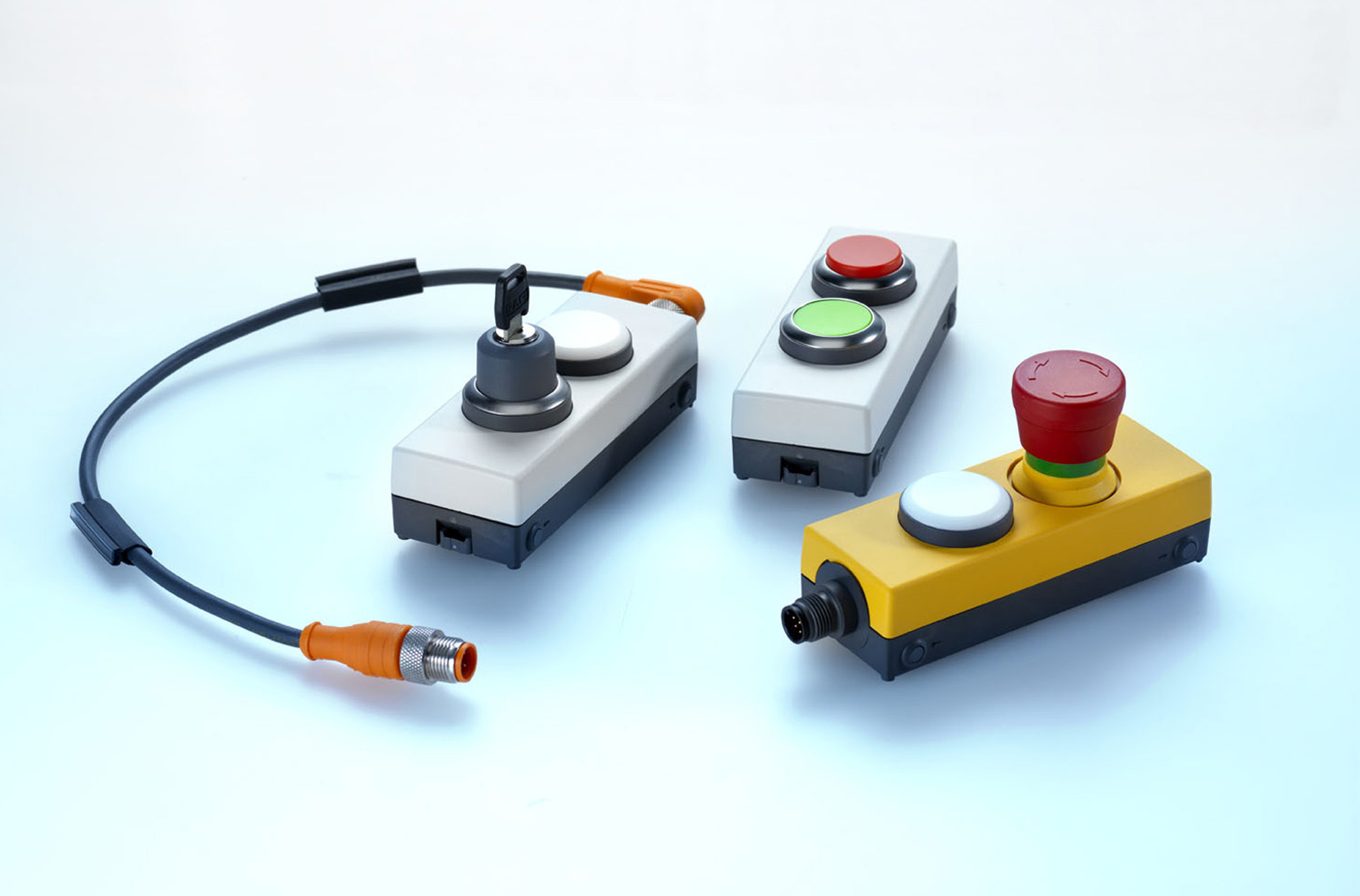 Gehäuseeinheit mit M12-Anschluss