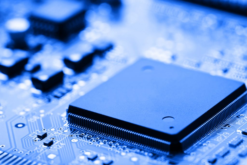 Umfangreiches Codesys-Update 1 electronic board toned blue