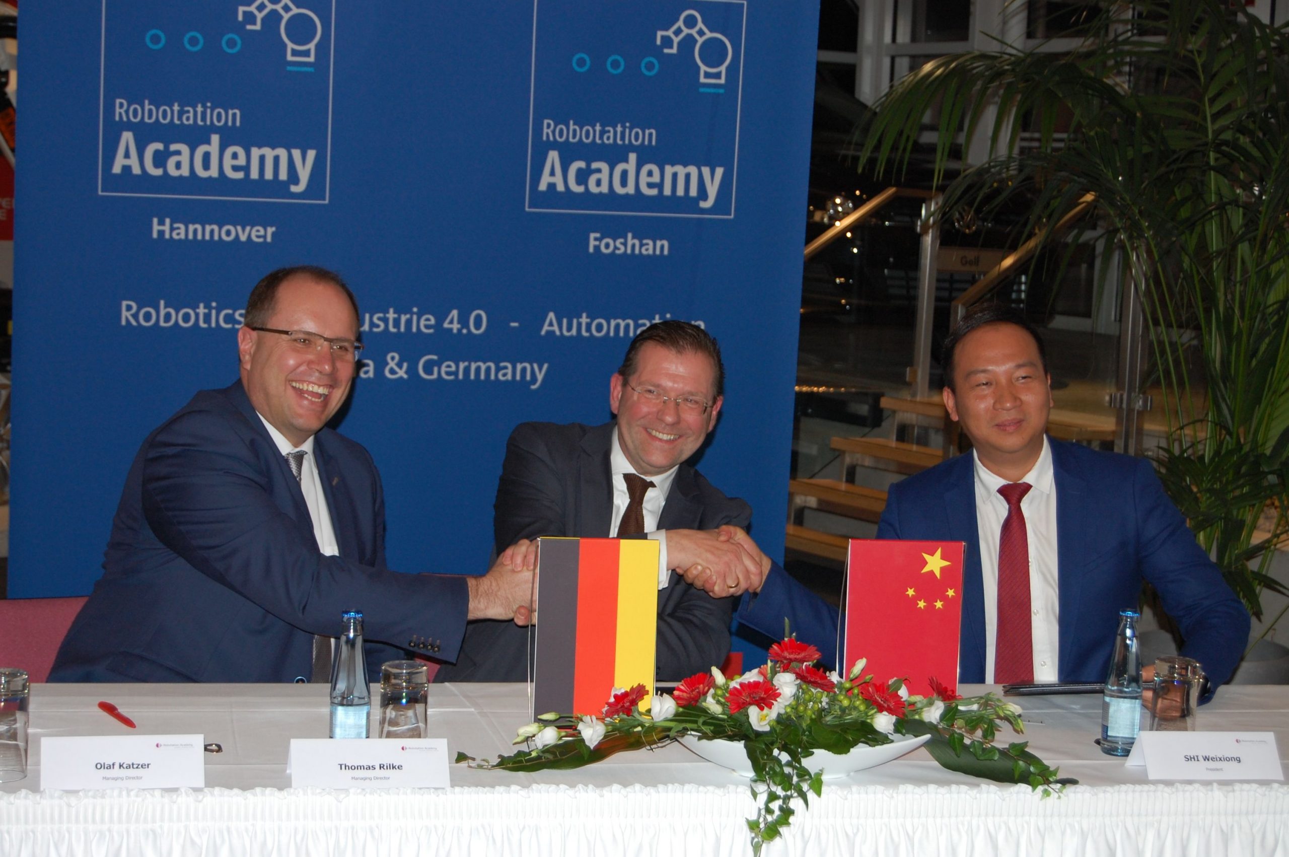 Deutsche Messe: Robotation Academy in China