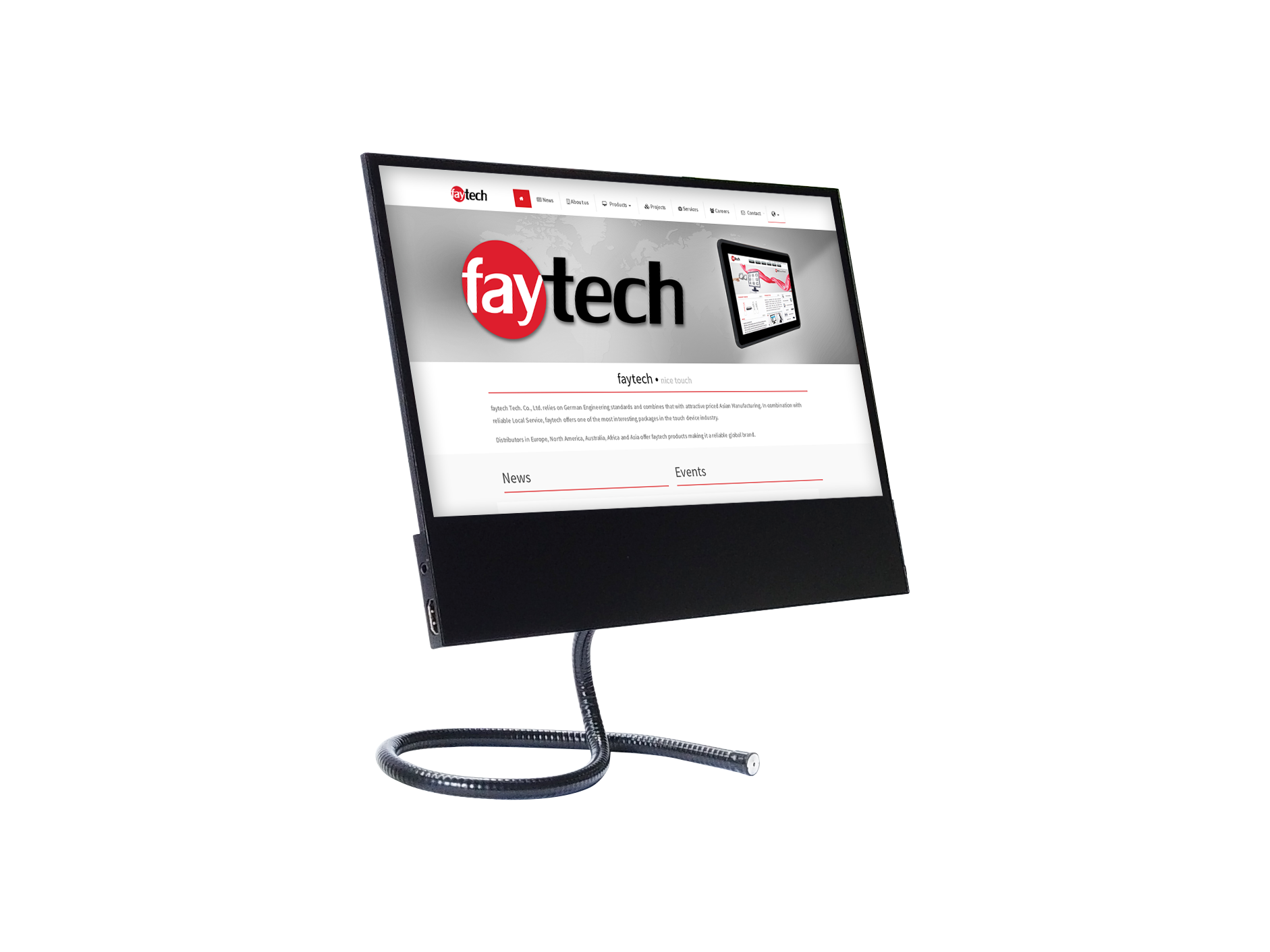 Erweitertes Touchscreen-Portfolio