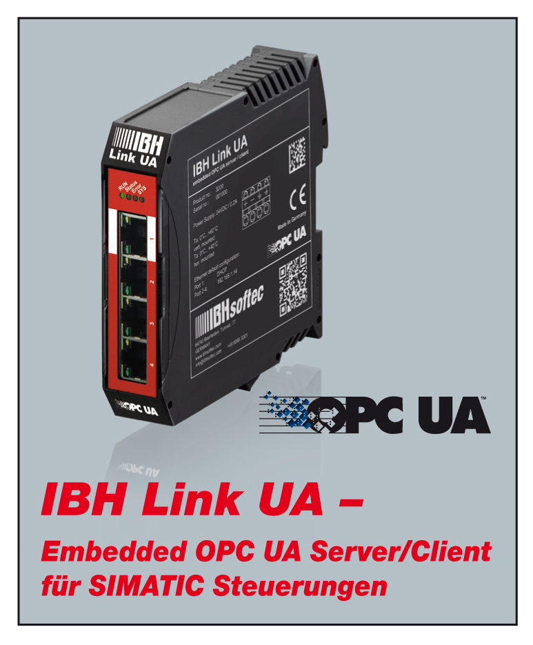 Embedded OPC UA Server/Client für Simatic-Steuerungen