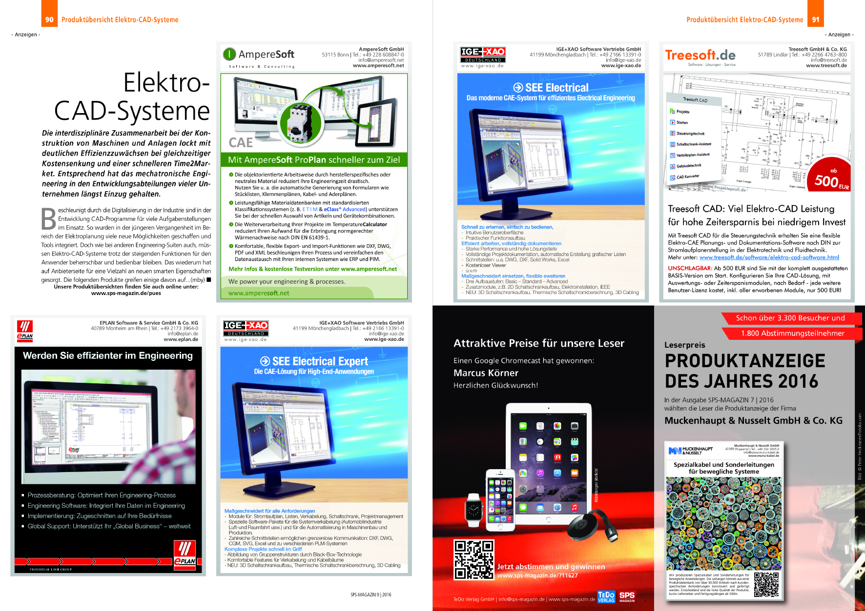 Produktübersicht Elektro-CAD-Systeme