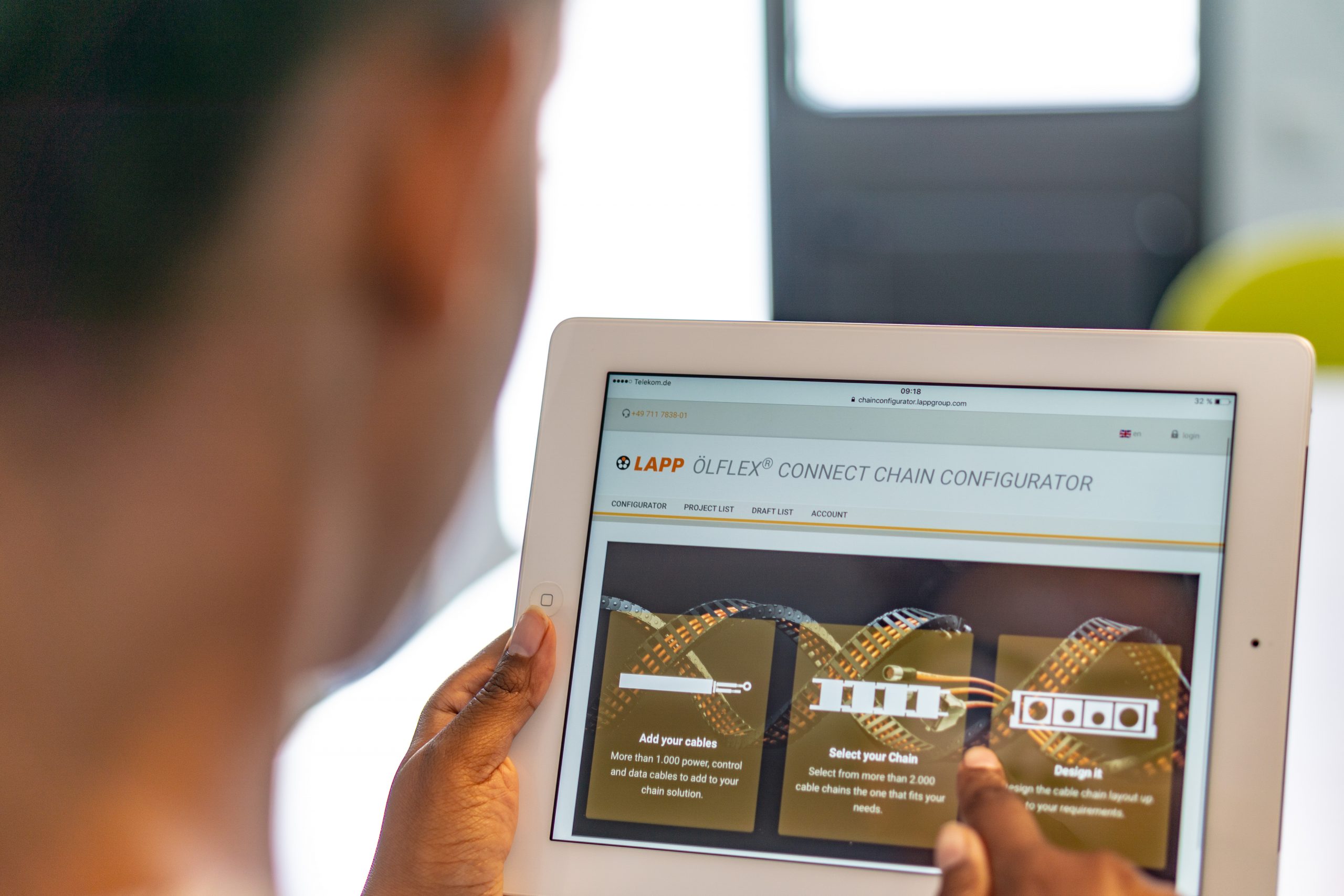 Online-Konfigurator für Energieketten 2 Online-Konfigurator für Energieketten