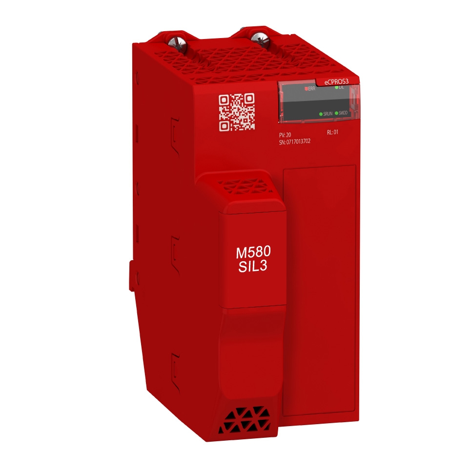 SPS für die normkonforme Ausführung von Automatisierungs- und Sicherheitsanwendungen 3 m580 safety 2