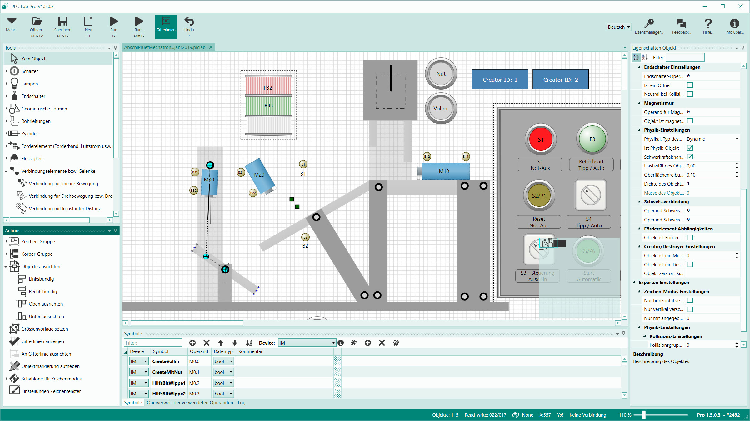Mit digitalem Zwilling das SPS-Programm überprüfen 4 Mit digitalem Zwilling das SPS-Programm überprüfen