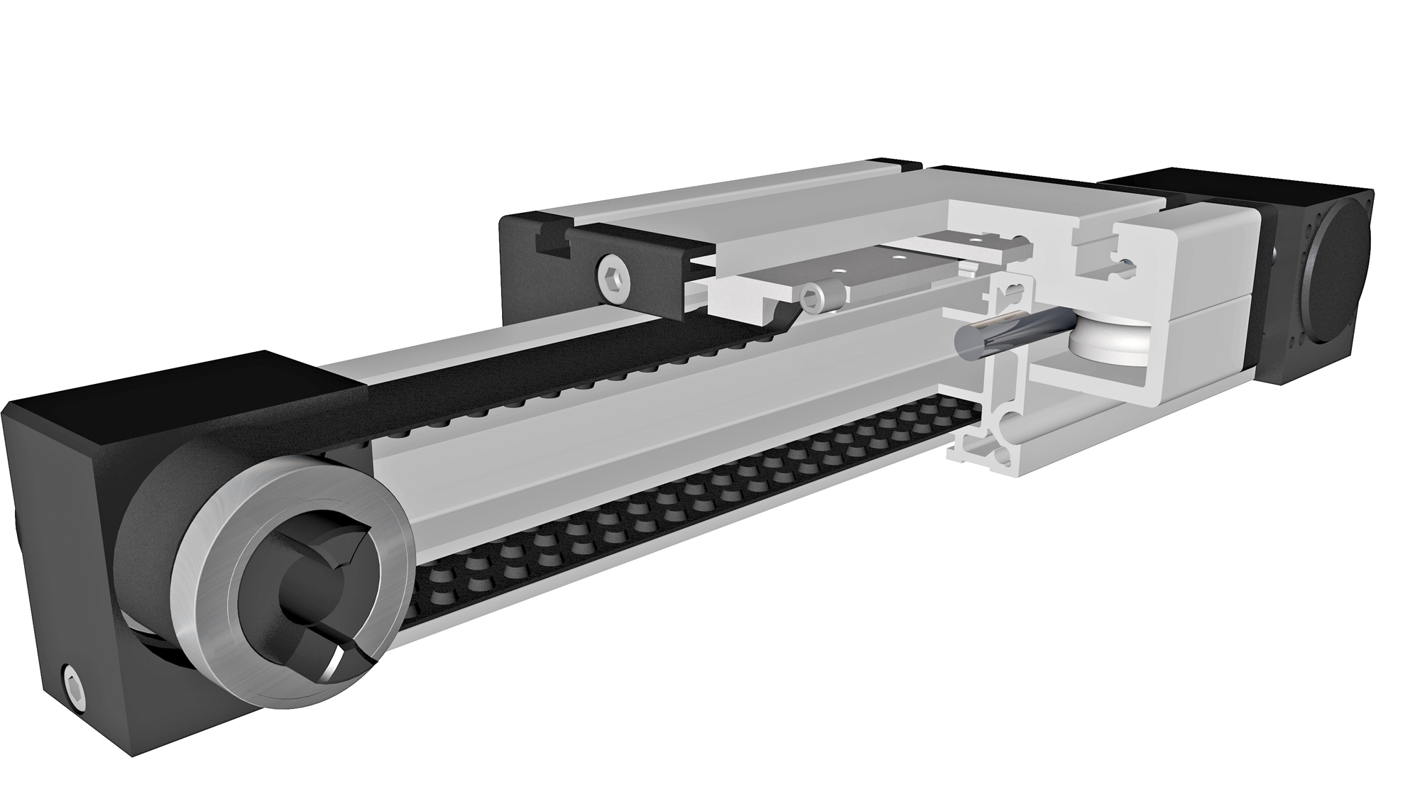 Leiser Noppenantrieb ohne Flankenspiel
