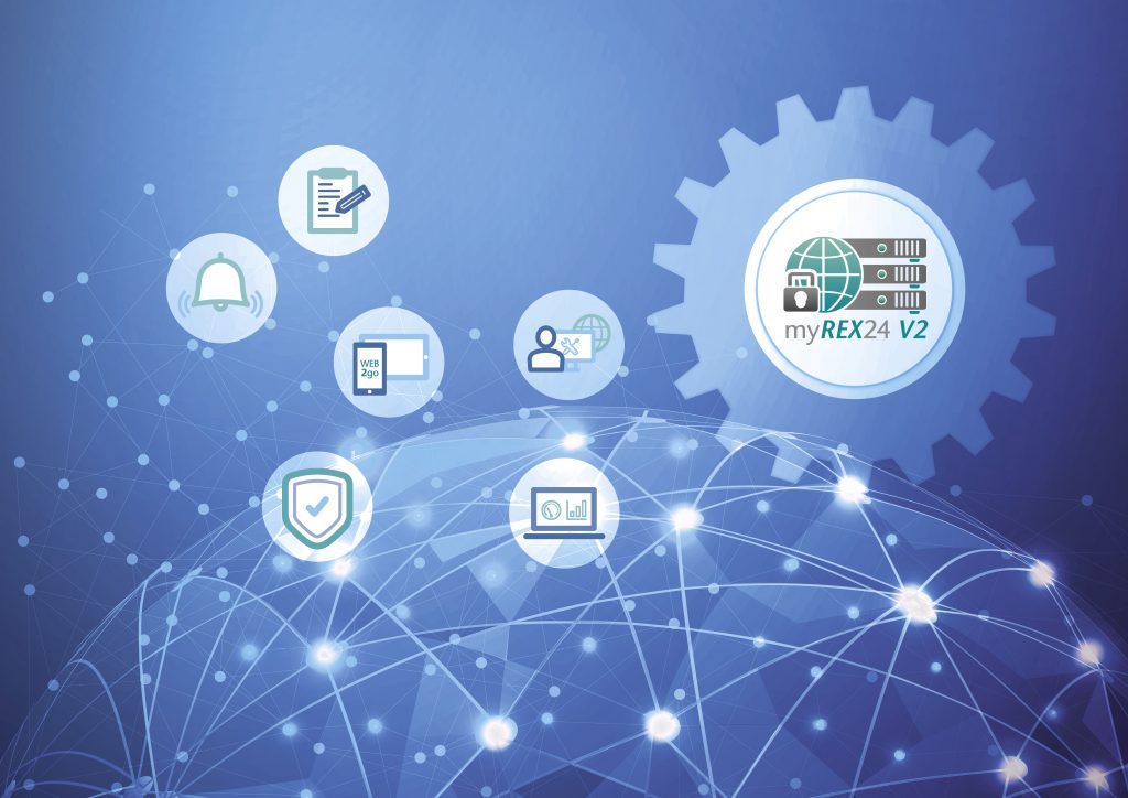 Sicherer Maschinenfernzugriff mit Alarmfunktion 1 myREX24 V2