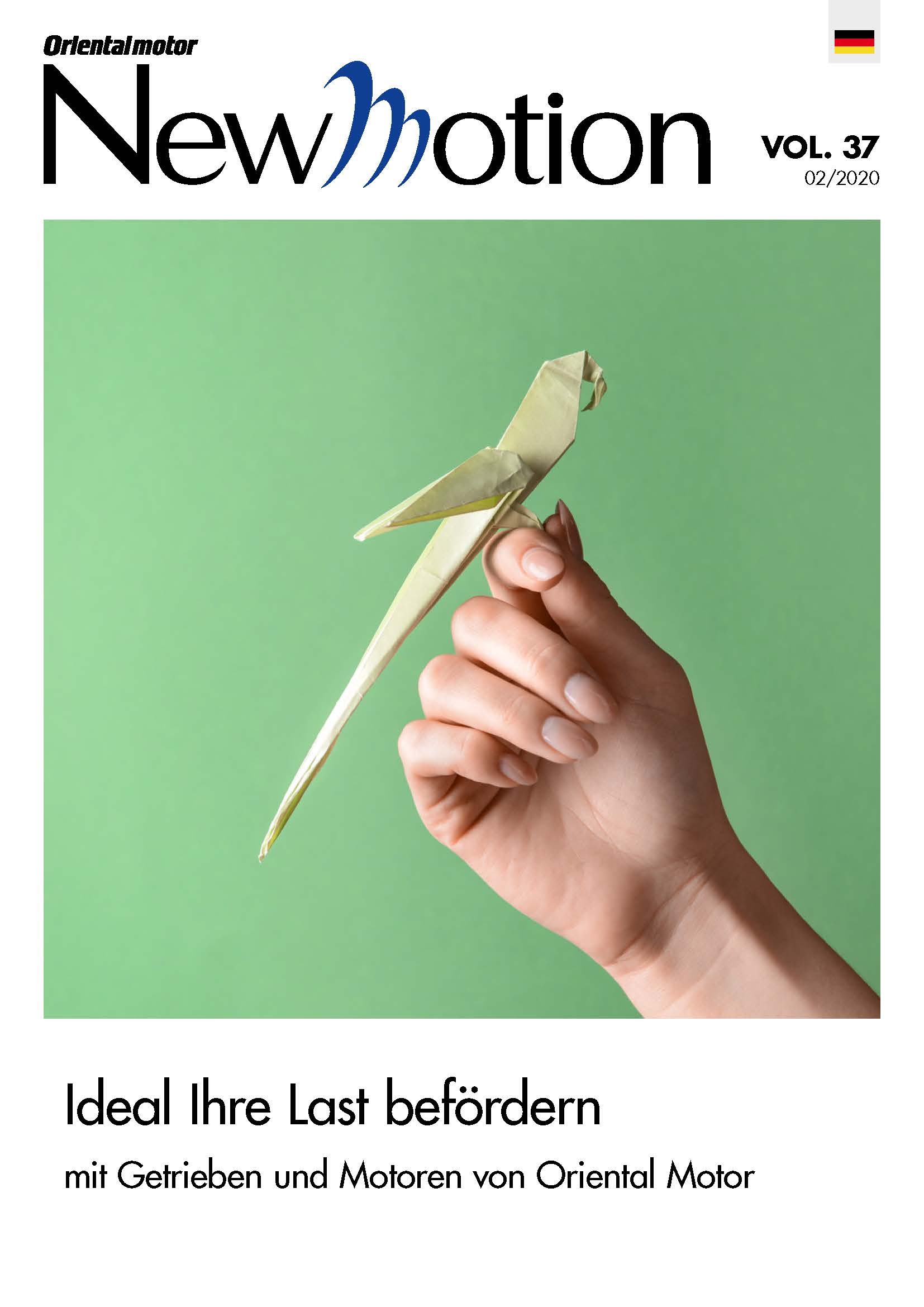 Kundenmagazin von Oriental Motor mit neuer Ausgabe