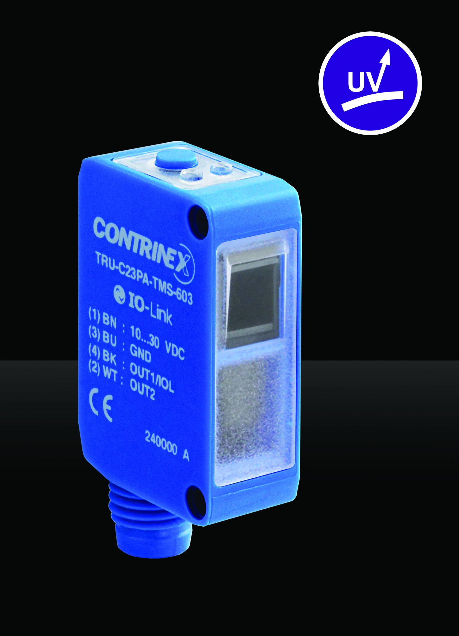 Photoelektrischer Sensor nutzt UV-Licht