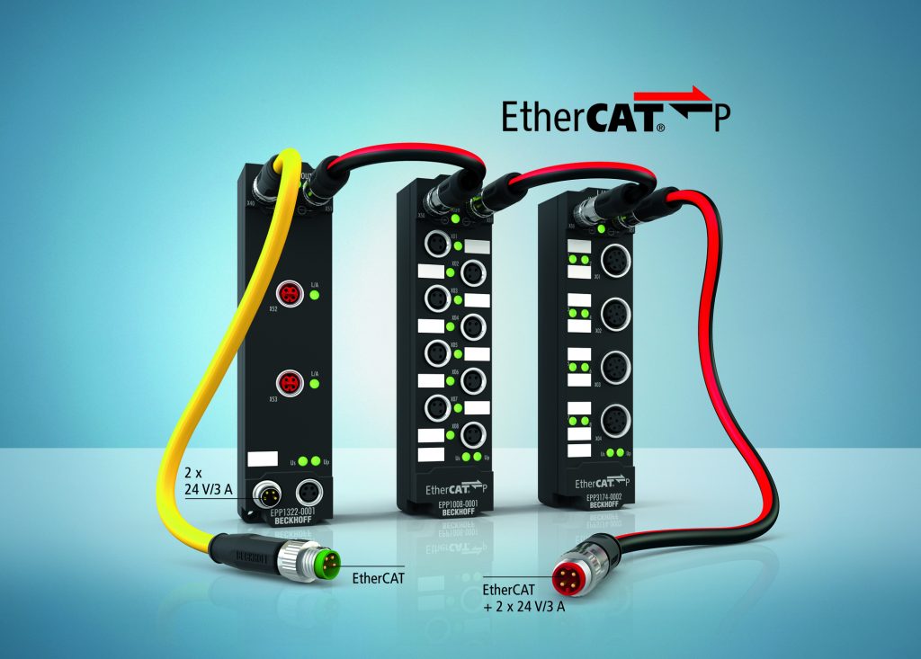 Reduzierte Kabel- und Montagekosten in der Feldebene 1 pr172016 Beckhoff EtherCAT P IP 67 print