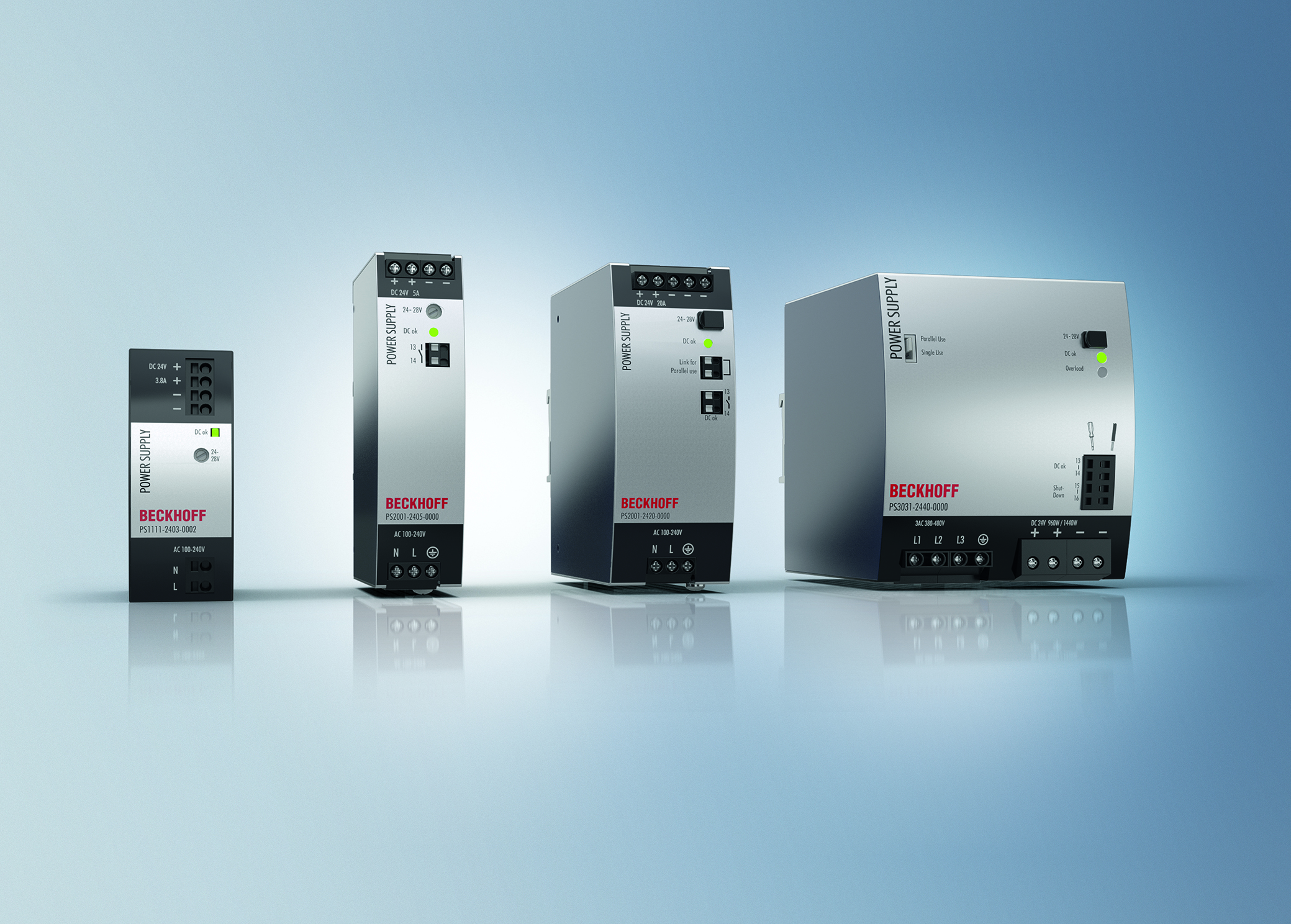 Kompakte und vielseitige 24/48VDC-Stromversorgungen 7 Kompakte und vielseitige
24/48VDC-Stromversorgungen