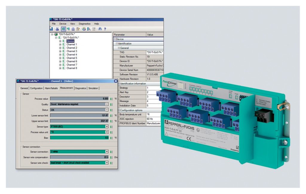 Assetmanagement für Temperaturen 1 Datenblatt und EDDL können kostenlos heruntergeladen werden.