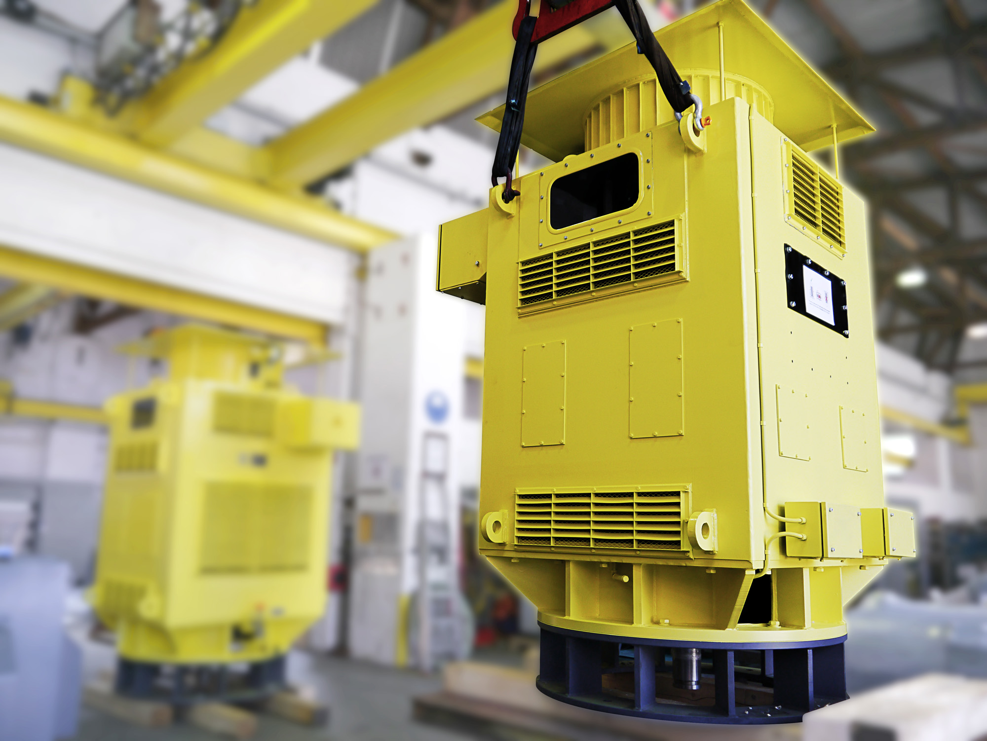 Sondermotoren für Pumpenstation