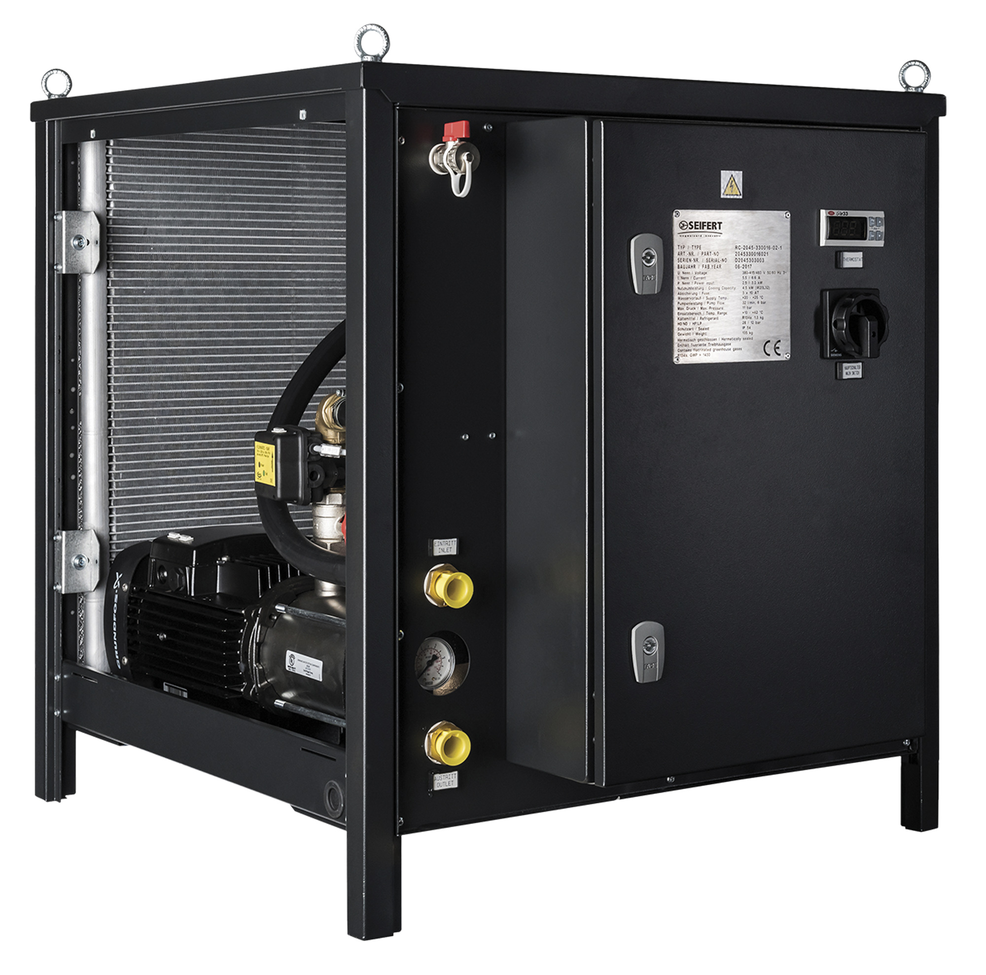 Wärmeabfuhr mit hoher Kühlung 4 Wärmeabfuhr mit hoher Kühlung