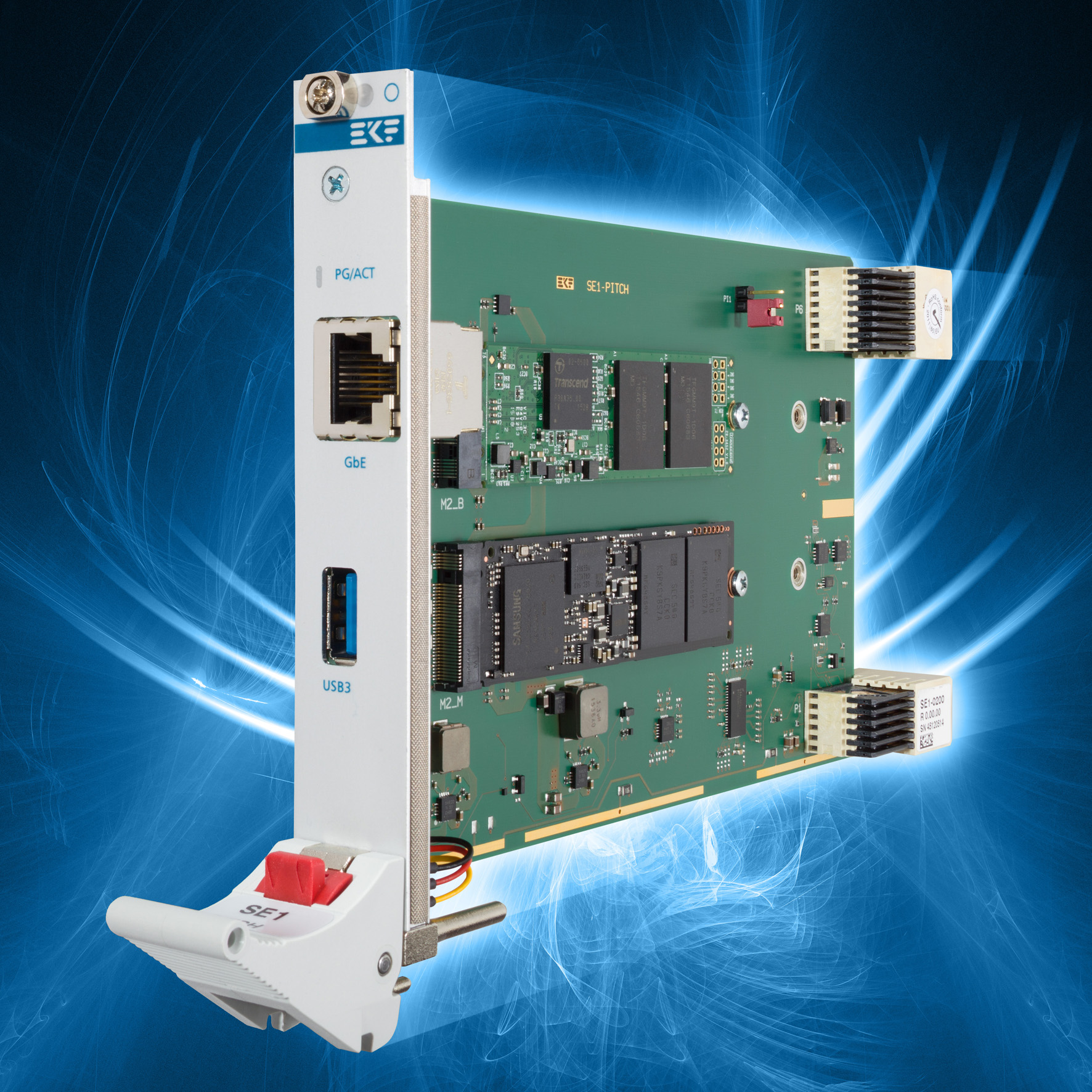 Massenspeicherlösung für CompactPCI Serial Systeme