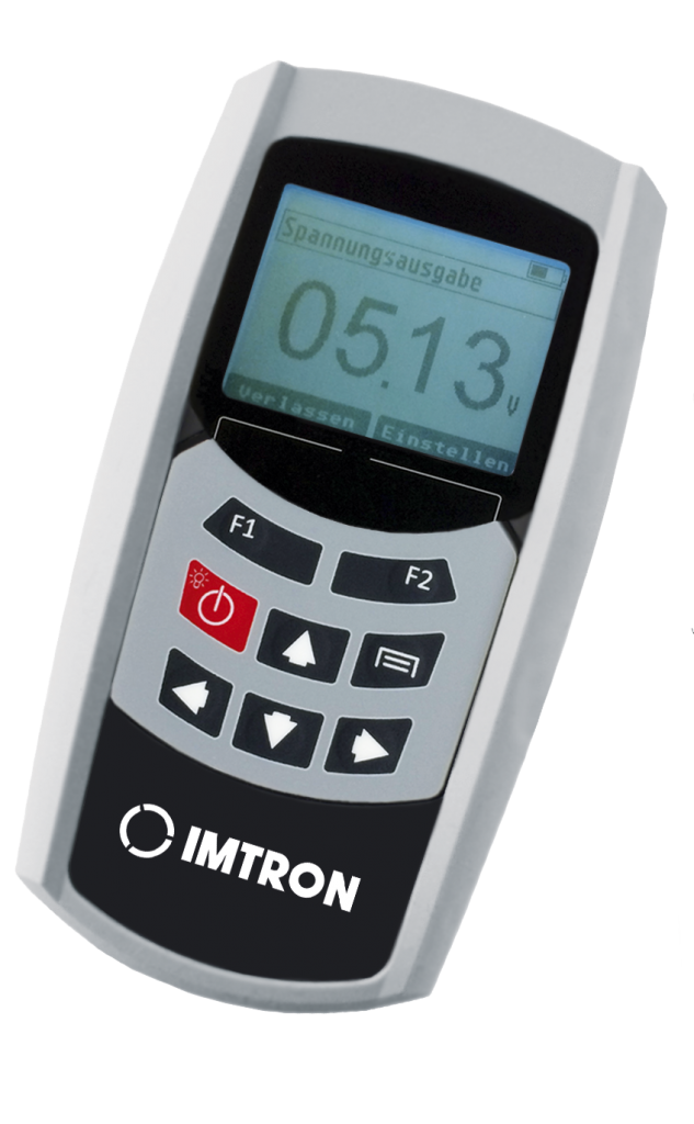 Simulation von Sensoren zur Störungssuche 1 Der eingebaute Lithiumionenakku reicht für einen Betrieb von bis zu acht Stunden.