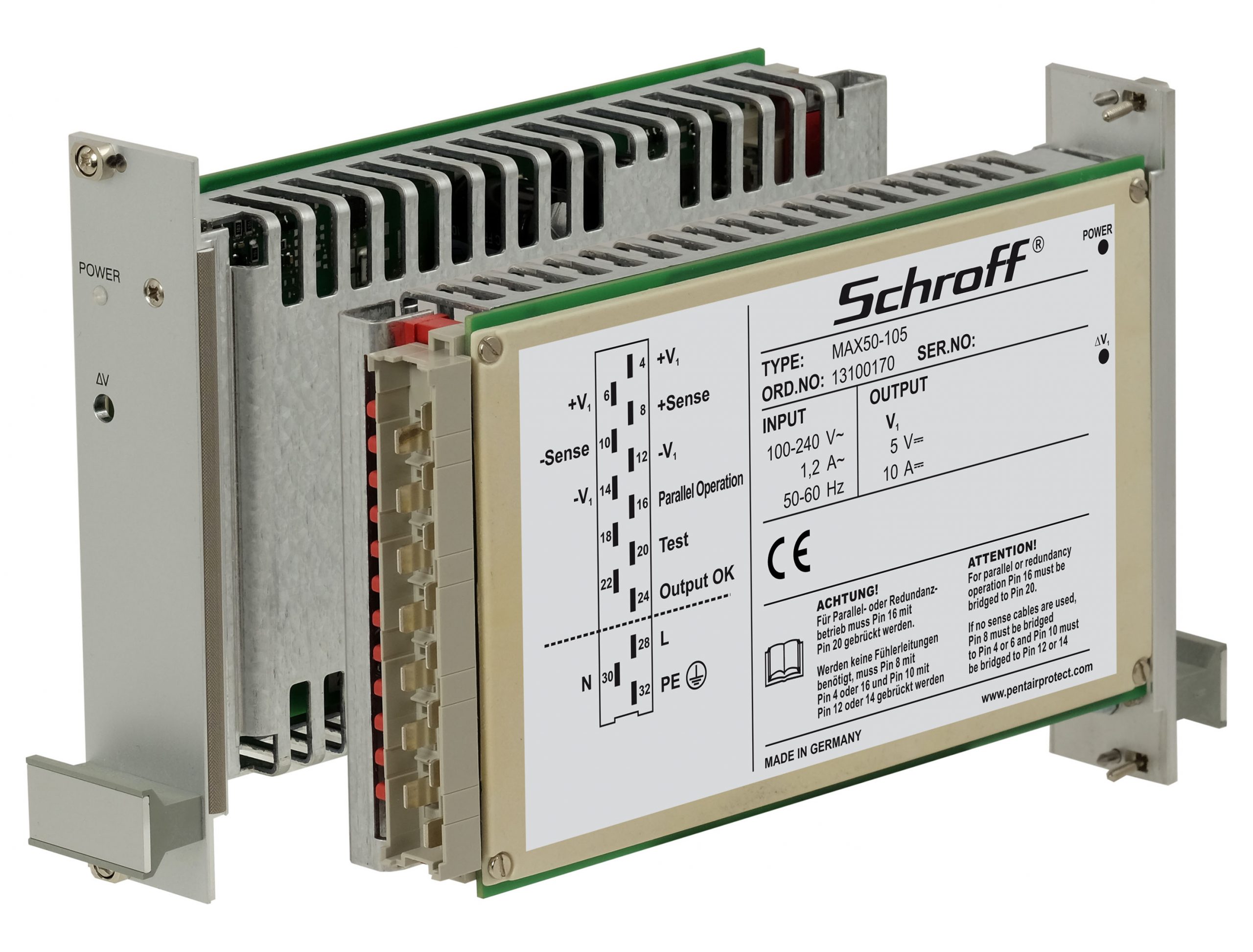 Netzgeräteserie mit erhöhtem Wirkungsgradund vergrößertem Temperaturbereich