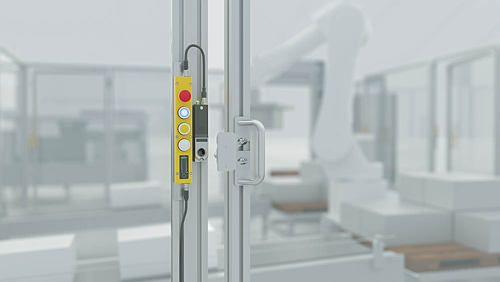 Hochkodierte RFID-Zuhaltung 4 Hochkodierte RFID-Zuhaltung