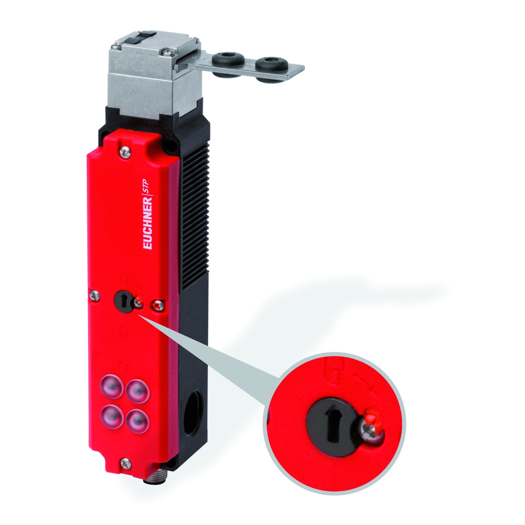 Vier Entriegelungsmöglichkeiten