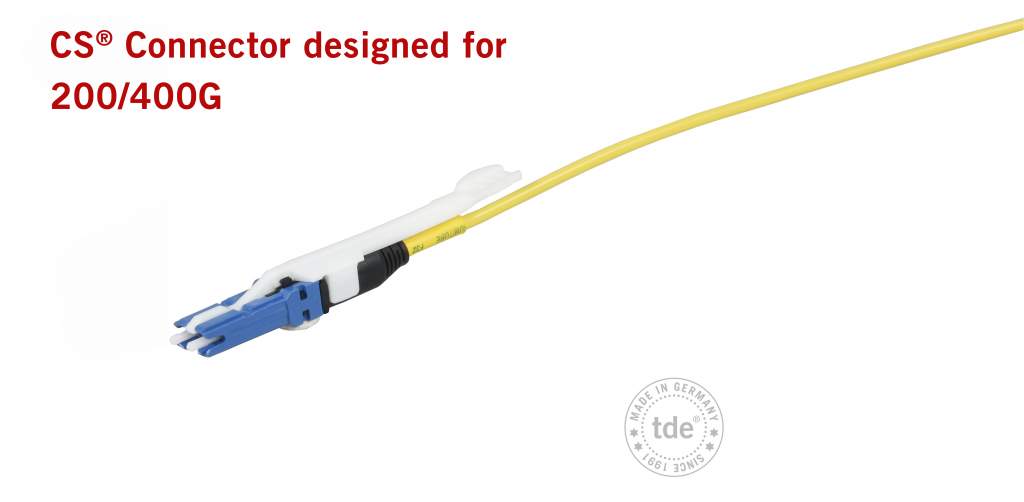 Steckverbinder für LWL-Applikationen 1 tde CS Connector