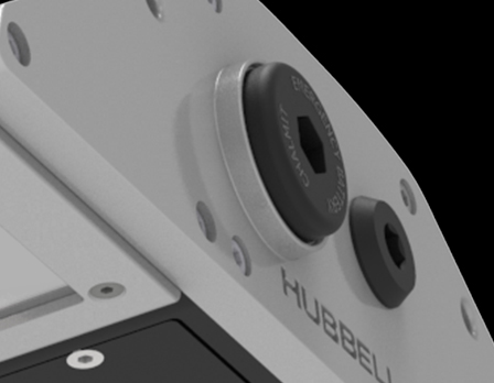 Sicherheitsprobleme vermeiden 3 Die Notfall-Ausführung der Protecta X LED wird von einem Akku-Stick mit Strom versorgt, der sich in die Seite der Leuchte einsetzen lässt.