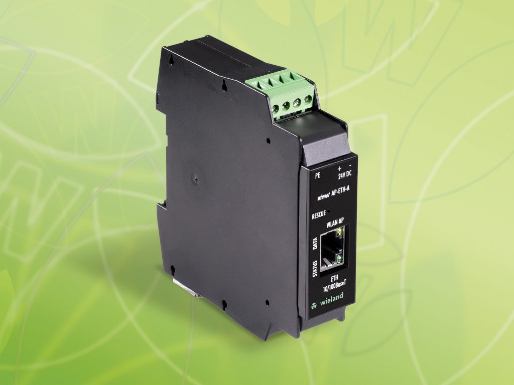 Access Point für industrielle Anwendungen 1 wienet AP ETH A PR