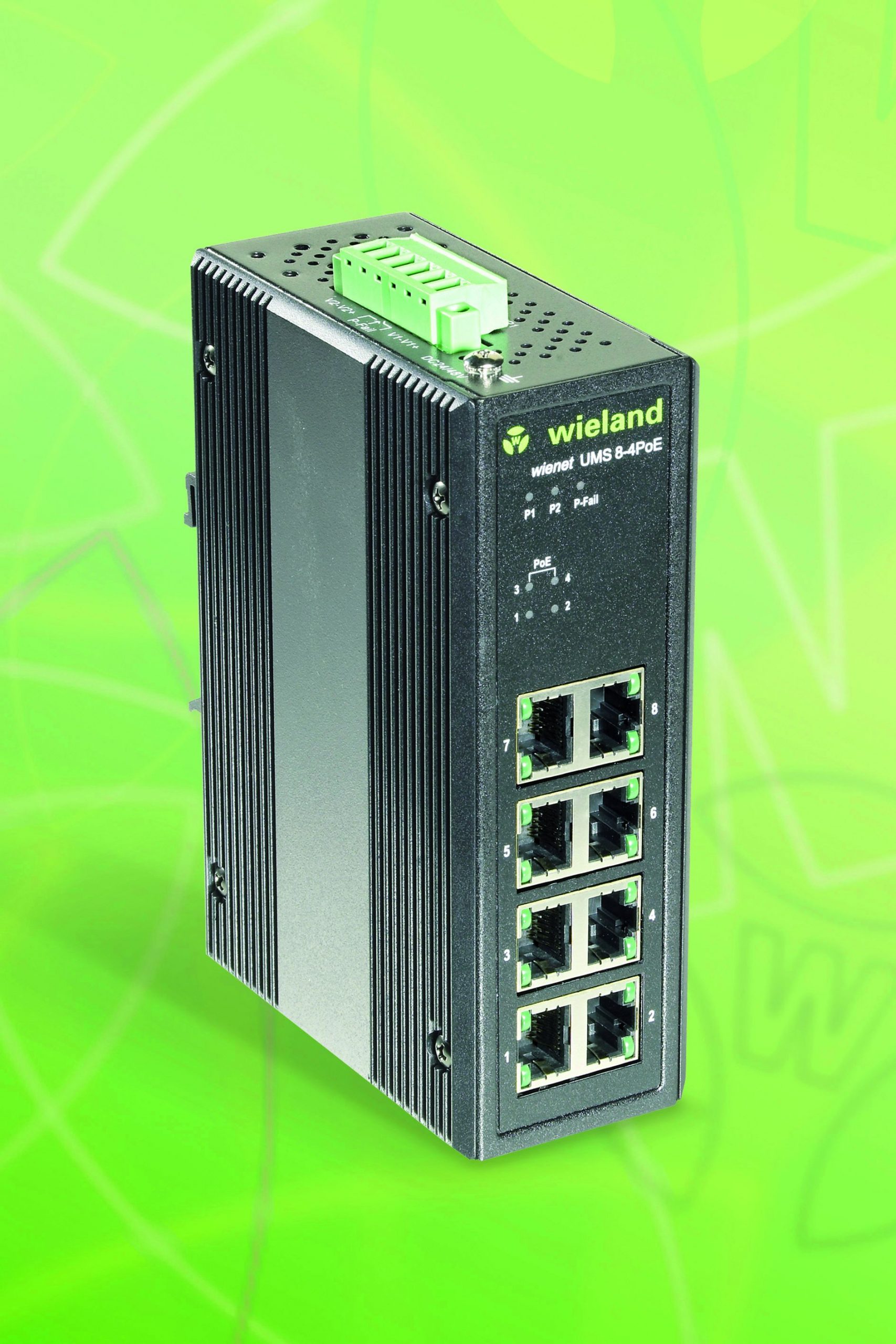 Robuster Ethernet-Switch für komplexe industrielle Netze