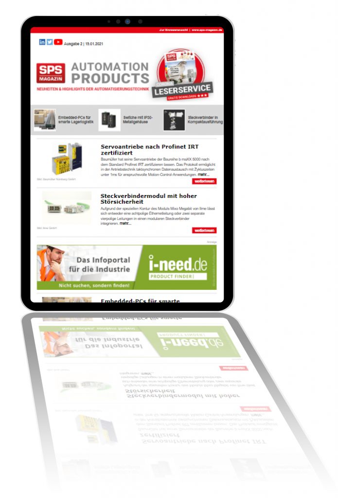 Automation Product Newsletter im neuen Layout 1 APN Voransicht 2021