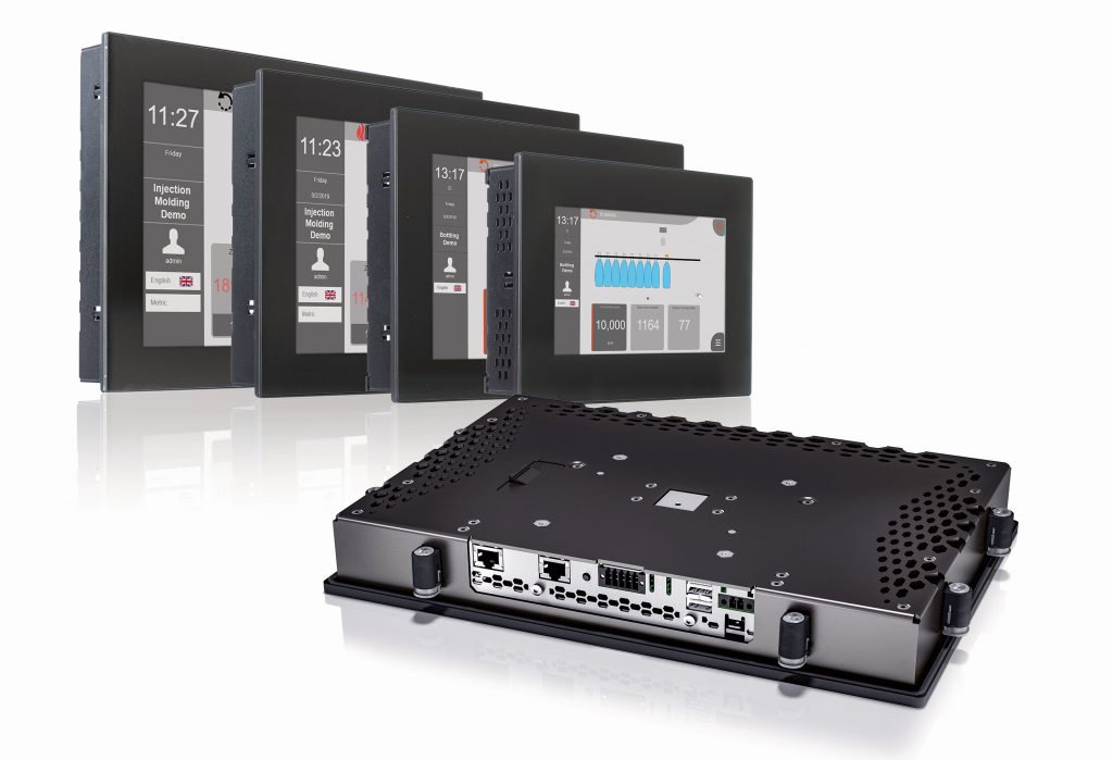 Multitouch-Bediengerät für einfache und schnelle Inbetriebnahme 1 Das Power Panel C80 vereint die Vorteile einer leistungsstarken Steuerung und eines modernen Bedienterminals in nur einem Gerät.