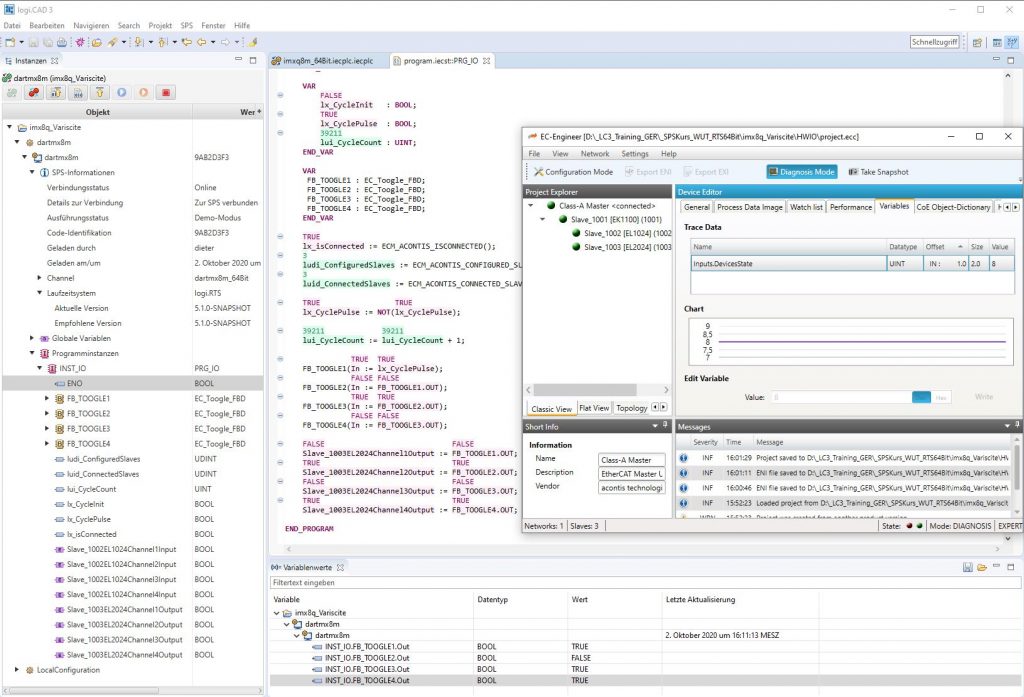 SPS-Laufzeitsystem als Edge-Lösung 1 locicals Variscite imx8qTest 2